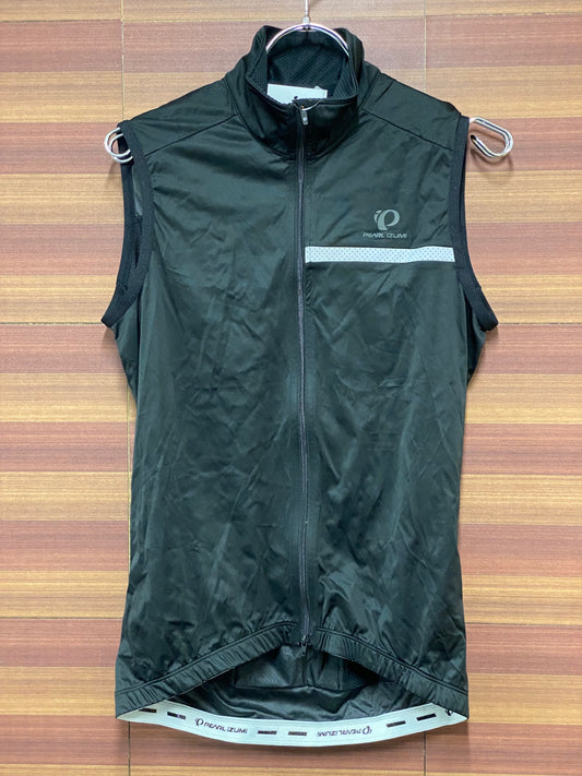 II082 パールイズミ PEARL iZUMi ジレ サイクルベスト 黒 S