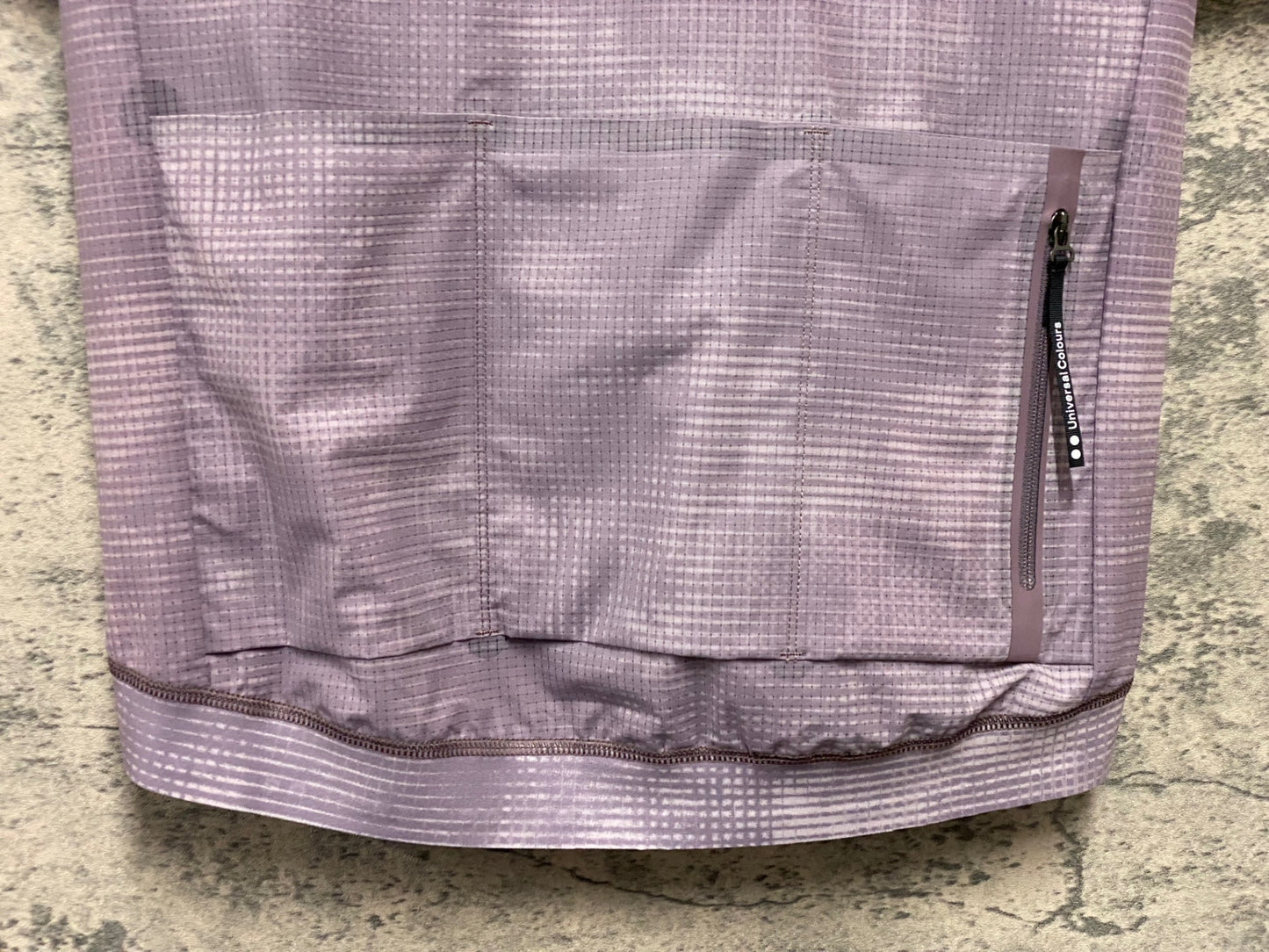 JD975 ユニバーサルカラーズ Universal Colours半袖 サイクルジャージ 薄紫 M