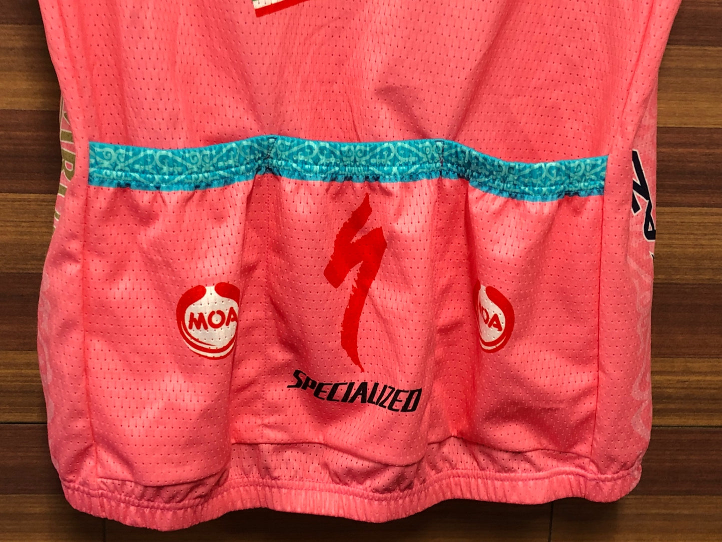 IO097 モア MOA 半袖サイクルウェア ASTANA NIBALI ピンク 5