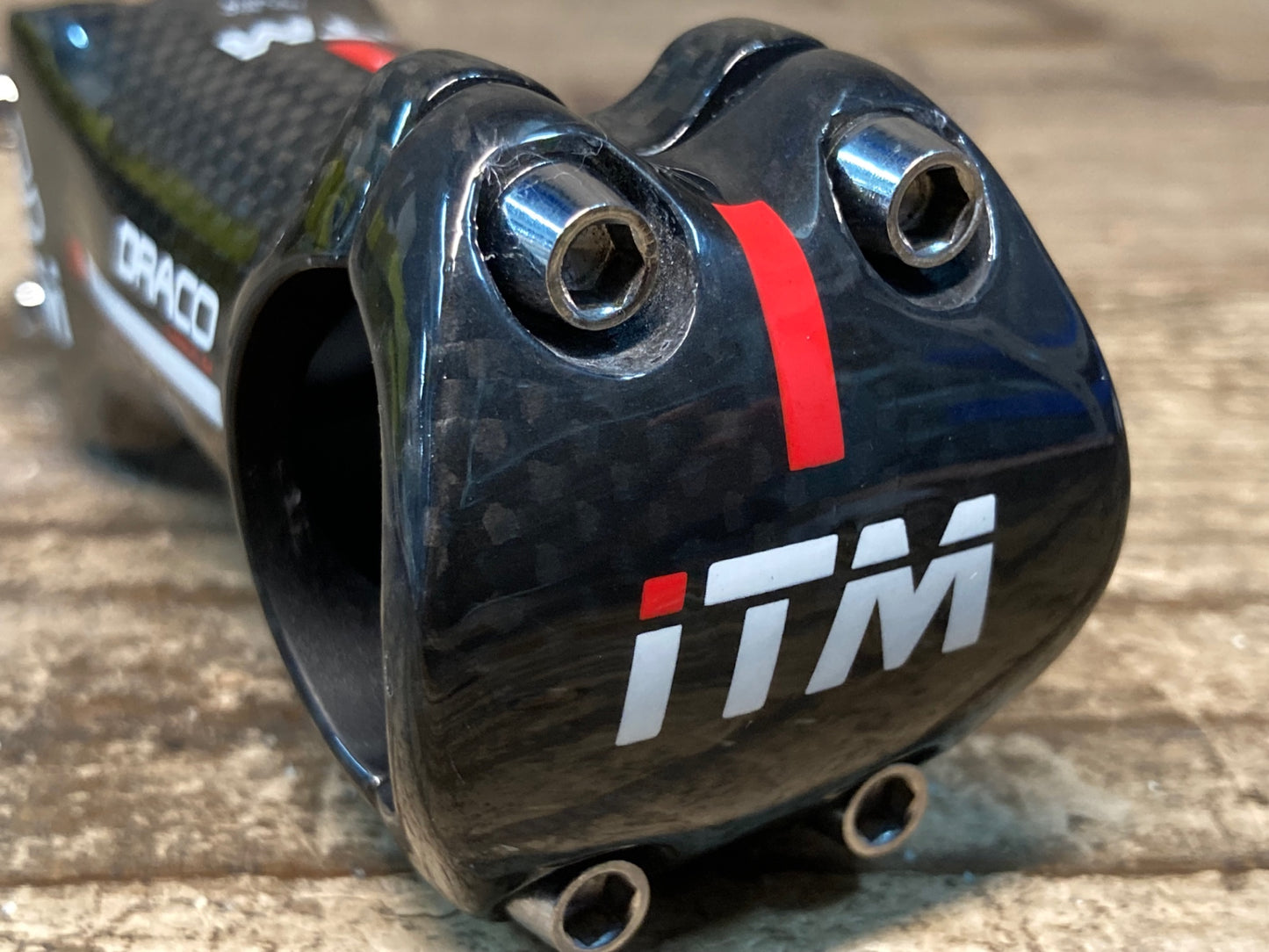 IY468 ITM DRACO CARBON 04 ステム Φ31.8 OS 80mm