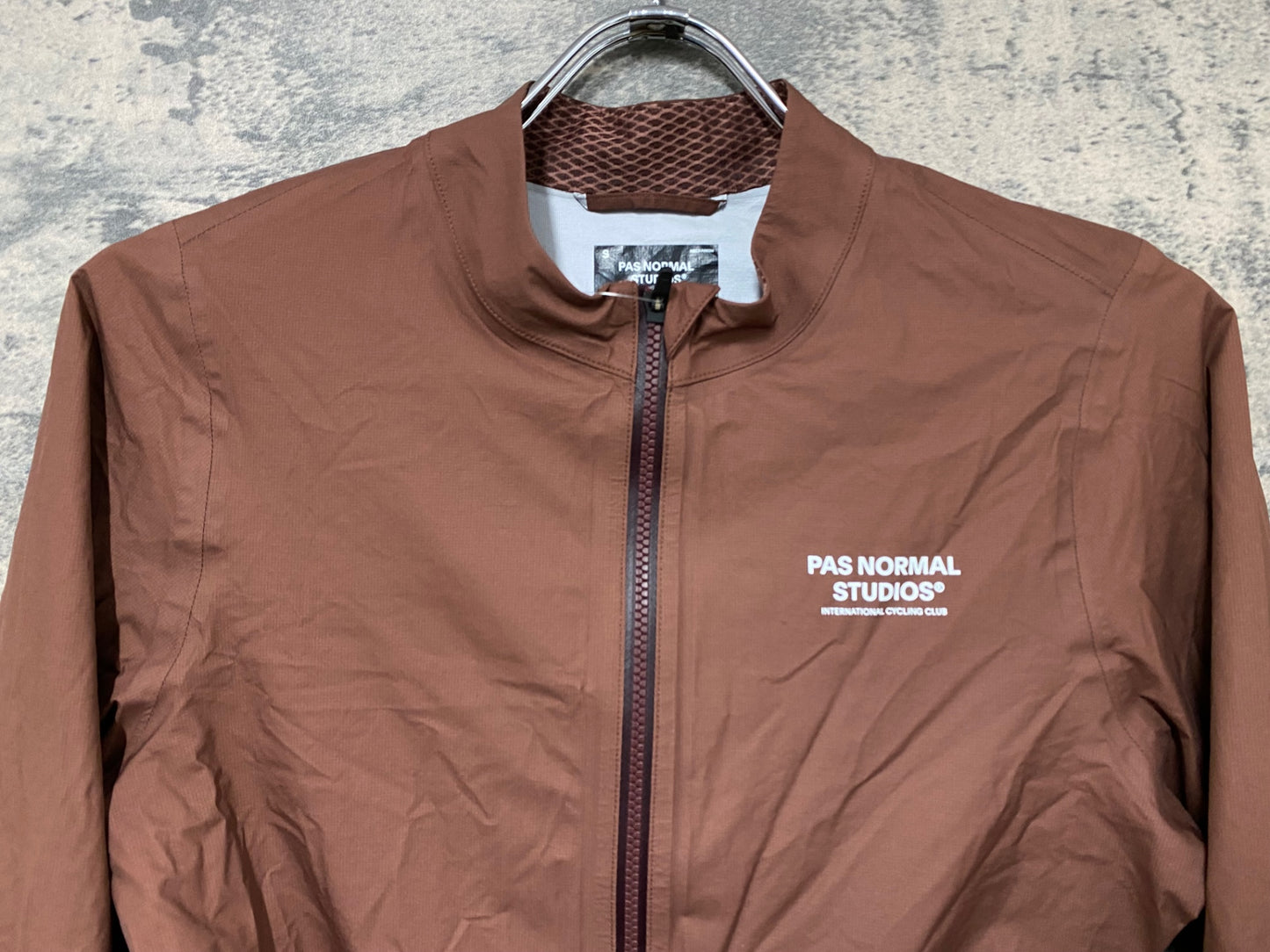 JC442 パスノーマルスタジオ Pas Normal Studios | Men's Rain Jacket 長袖 サイクルジャケット ダークブラウン S