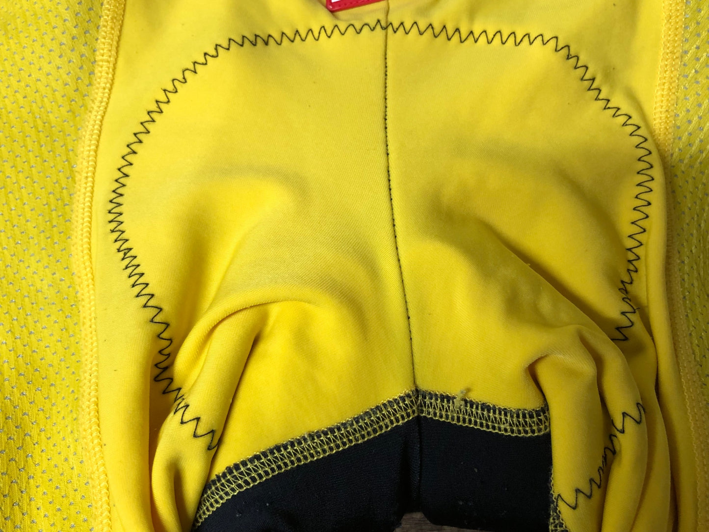 IJ864 アソス Assos 裏起毛 ビブタイツ 黄 S