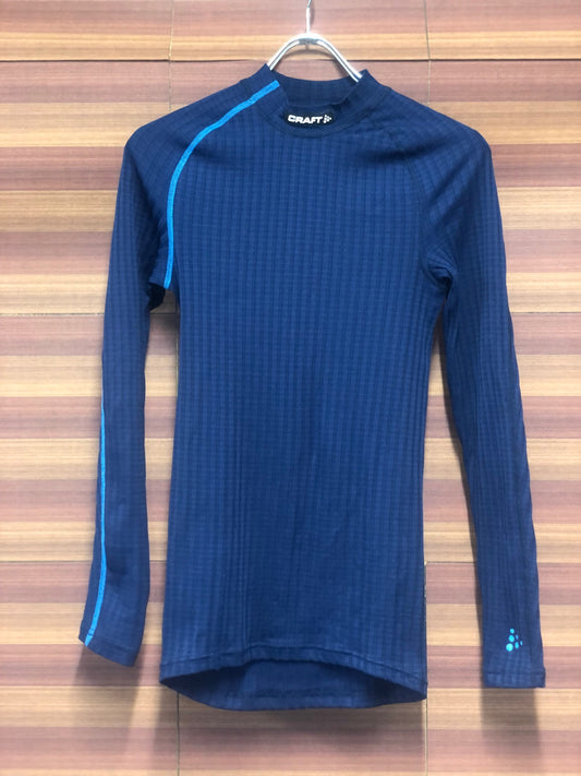 IT759 クラフト CRAFT 長袖 ベースレイヤー ネイビー XS