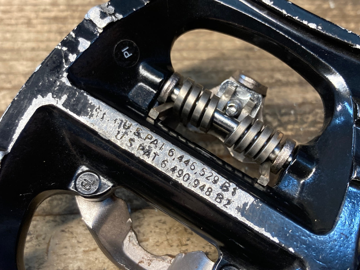 IY610 シマノ SHIMANO PD-A530 ビンディングペダル 片面 SPD 黒