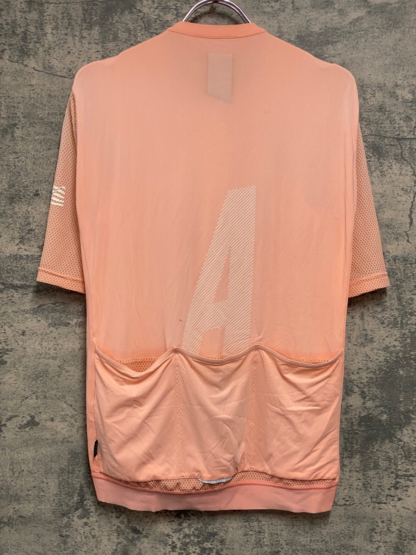 JA391 マープ MAAP PRO FIT JERSEY 半袖 サイクルジャージ 薄橙色 L