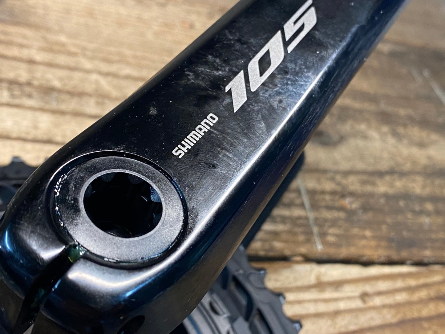 JC740 シマノ SHIMANO 105 FC-R7100 クランクセット 172.5mm 50/34T ※固定ボルト欠品