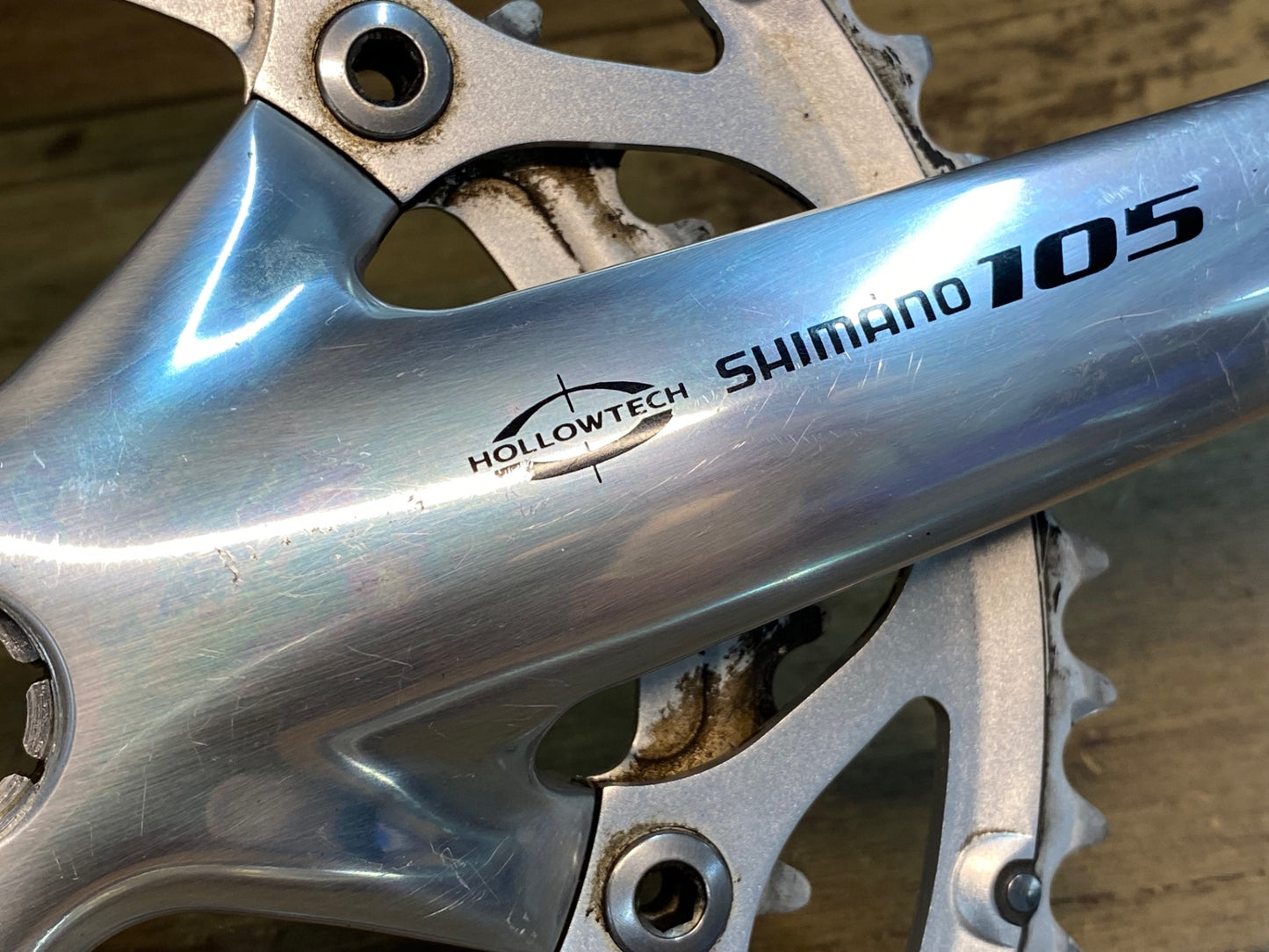IX283 シマノ SHIMANO 105 FC-5502 HOLLOWTECH クランク 170mm 53/39T BB-5500 ボトムブラケット 109.5mm セット