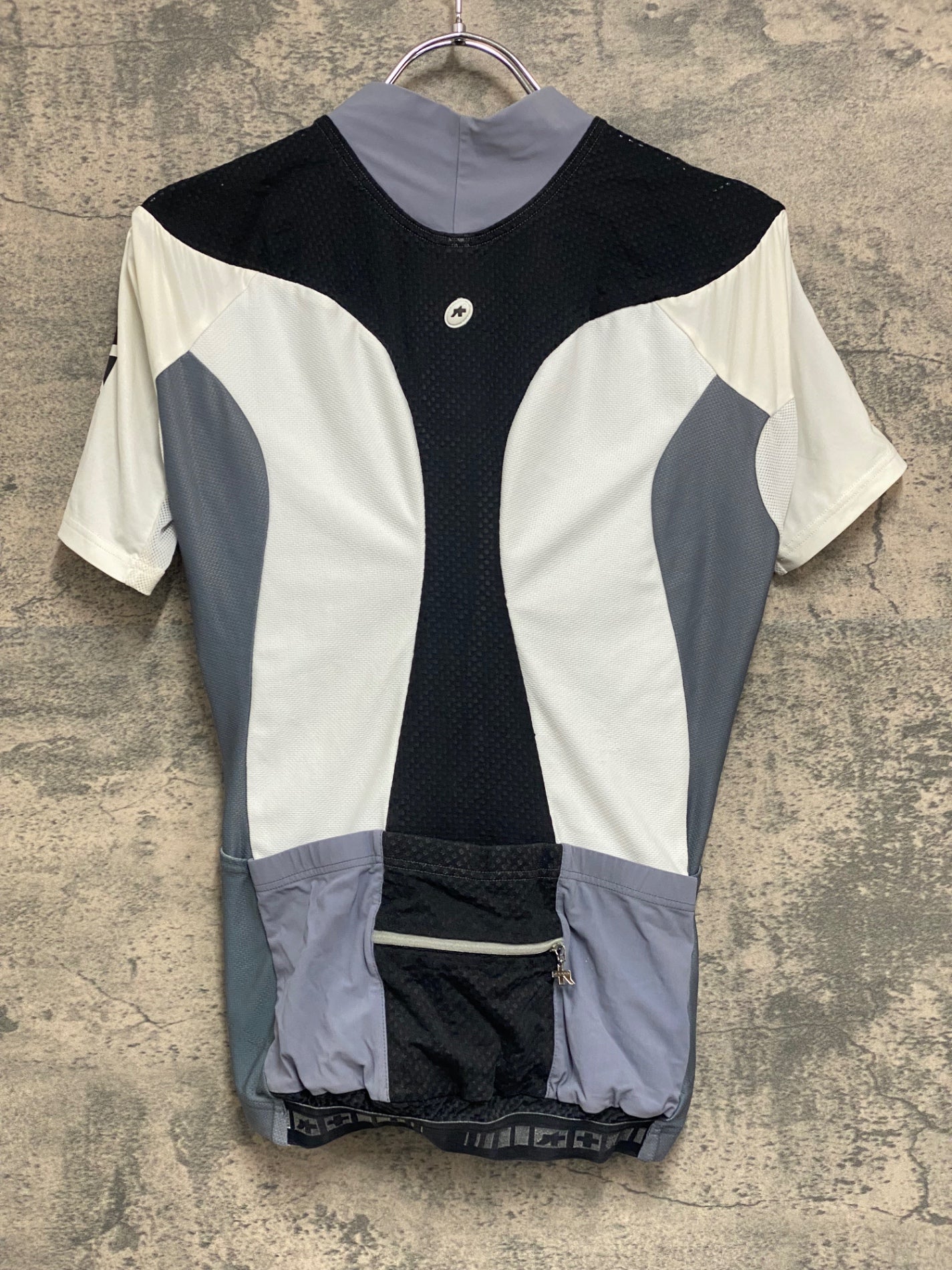 IZ136 アソス assos SS.13 Jersey 半袖 サイクルジャージ グレー 黒 S