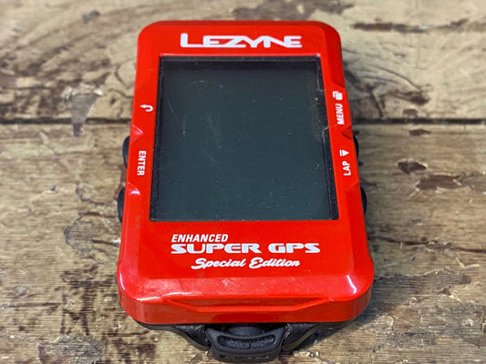 HT093 レザイン LEZYNE SUPER GPS サイクルコンピューター 起動確認済