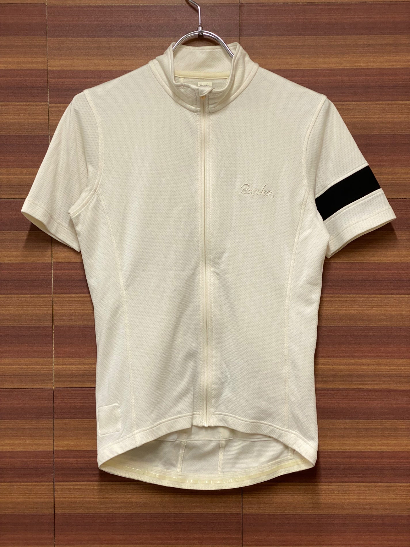 HY685 ラファ Rapha Lightweight jersey 半袖 サイクルジャージ 白 S