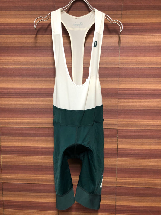 IM294 ラファ Rapha WOMEN'S DETACHABLE RACE BIB SHORTS ビブショーツ 緑 M レディース