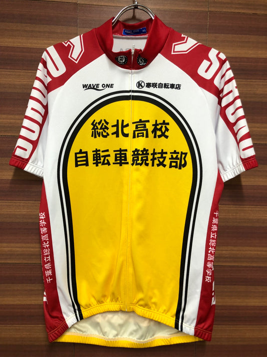 IK561 ウェイブワン WAVE ONE 総北高校 半袖サイクルジャージ XLサイズ