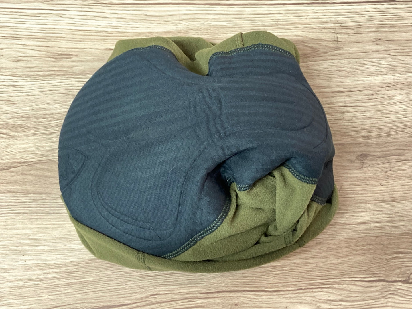 IV167 パスノーマルスタジオ PAS NORMAL STUDIOS ビブニッカー オリーブ M 裏起毛 ※パッド擦れ