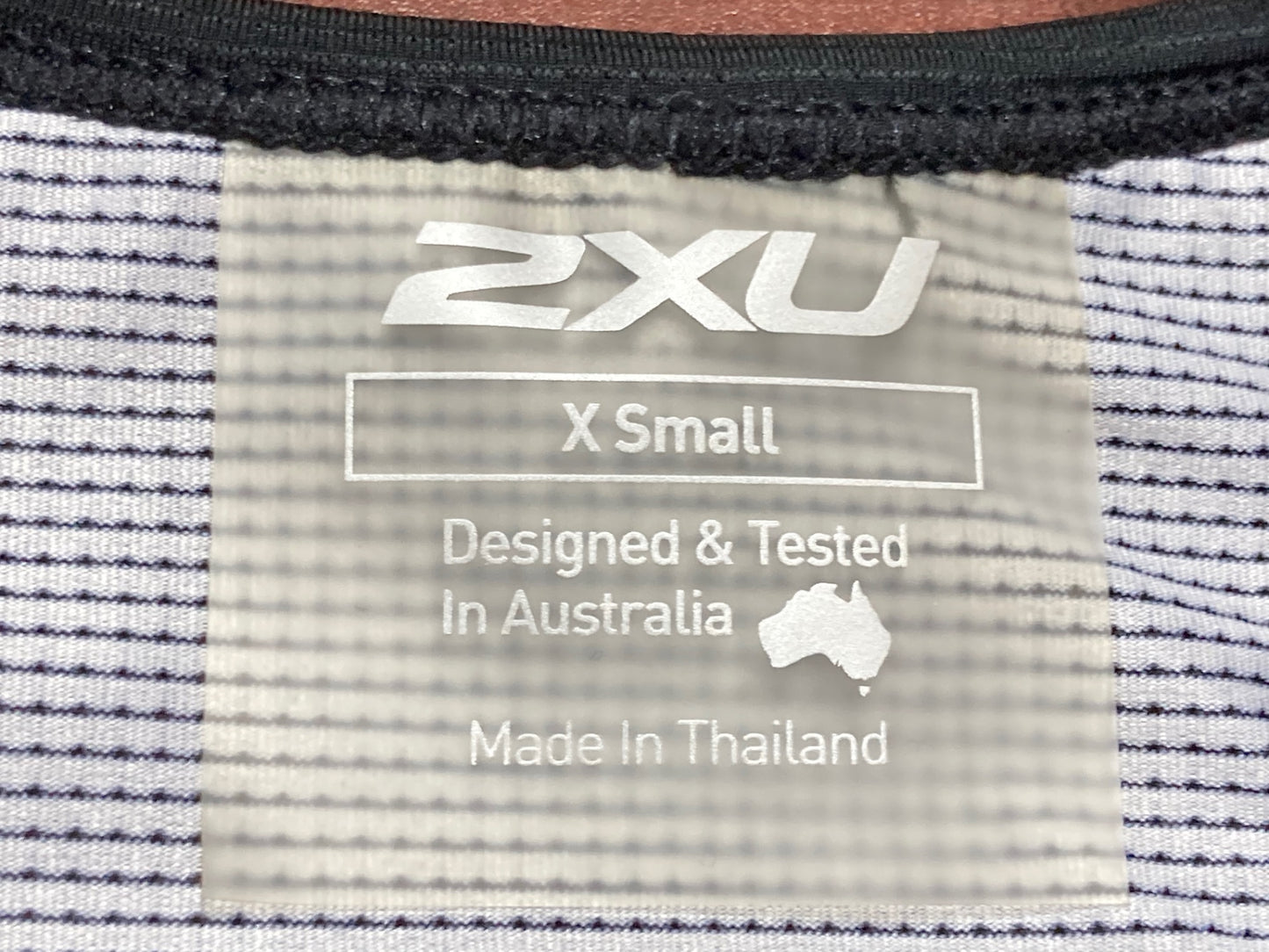 IQ182 ツ―タイムズユー 2XU ノースリーブ ベースレイヤー 黒 XS