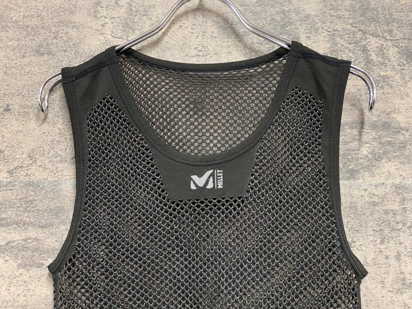 JB031 ミレー MILLET ノースリーブ ベースレイヤー 黒 L-XLDRYNAMIC