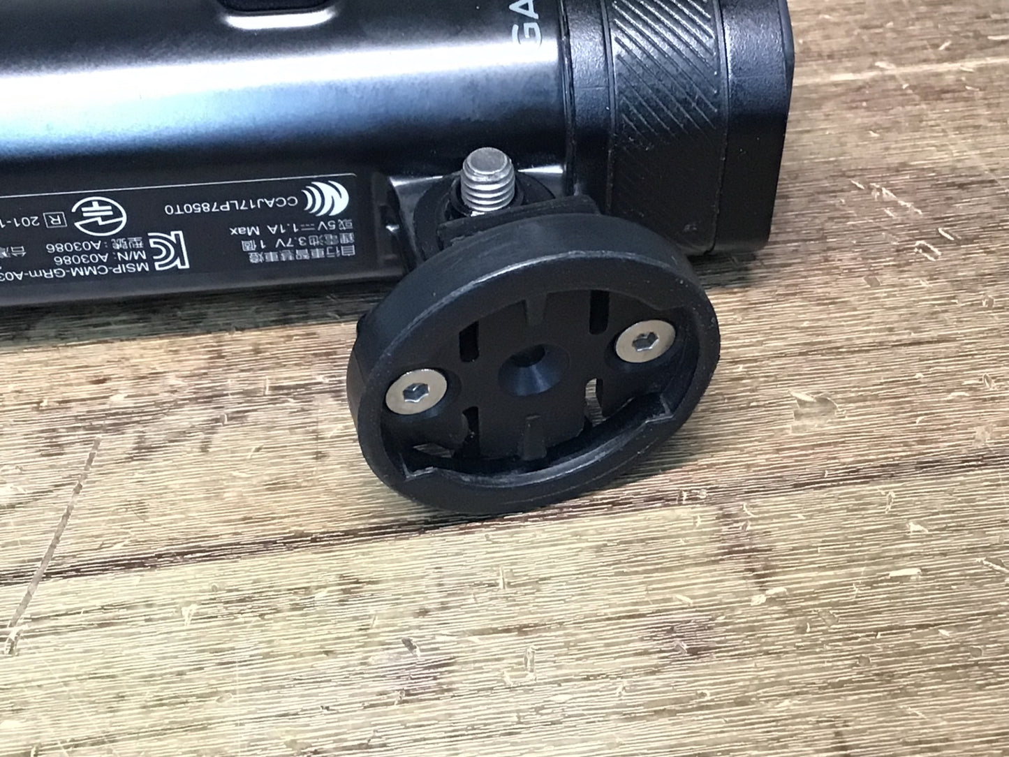 JA917 ガーミン GARMIN バリア Varia UT800 フロントライト 点灯、接続確認済み