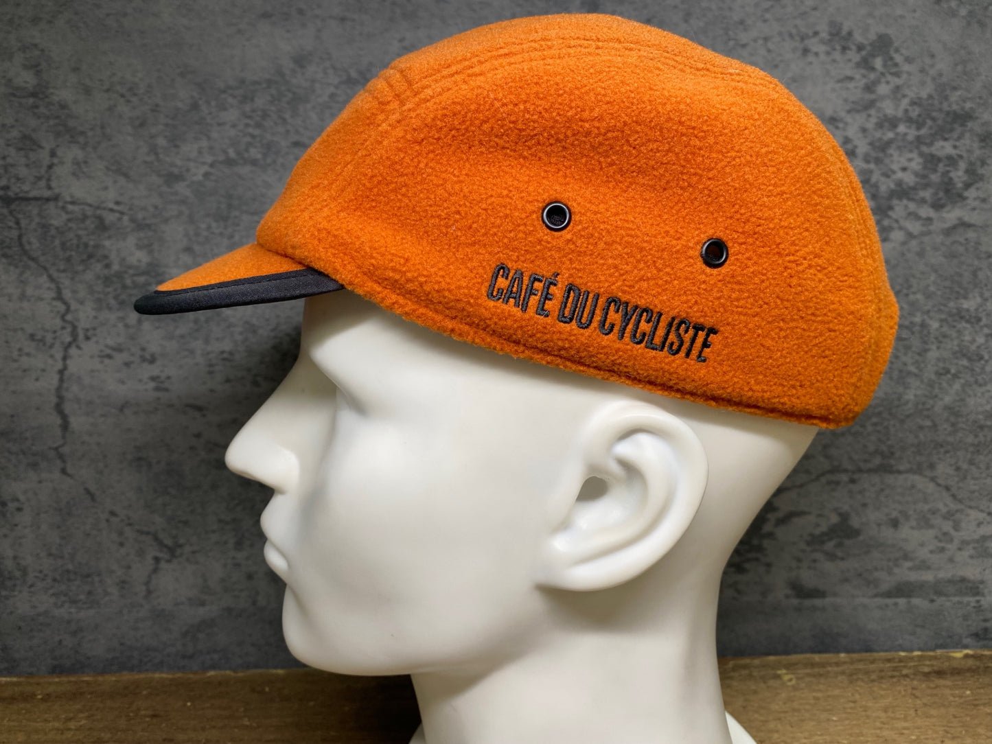 IZ438 カフェドシクリステ CAFE DU CYCLISTE Gravel Cap サイクルキャップ オレンジ S 起毛