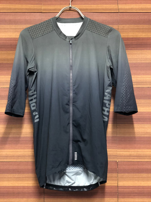 IT037 ラファ Rapha PRO TEAM AERO JERSEY FADE 半袖 サイクルジャージ グレー M