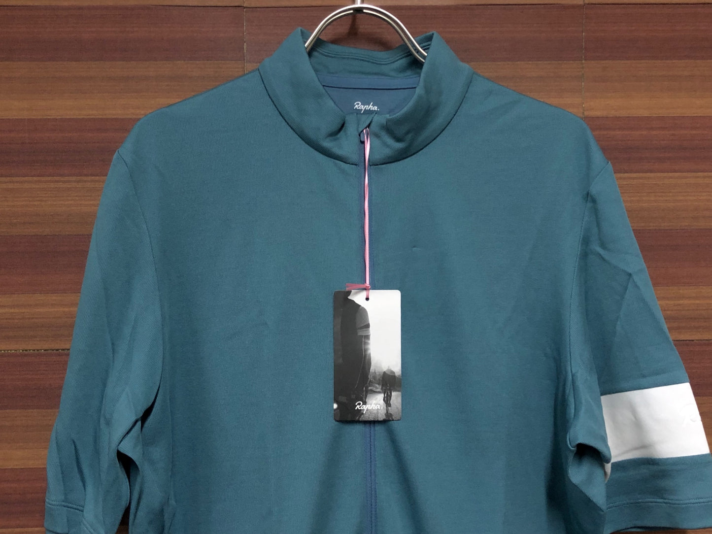 IL472 ラファ Rapha MAN'S CLASSIC JERSEY 半袖 サイクルジャージ XXL 青 未使用