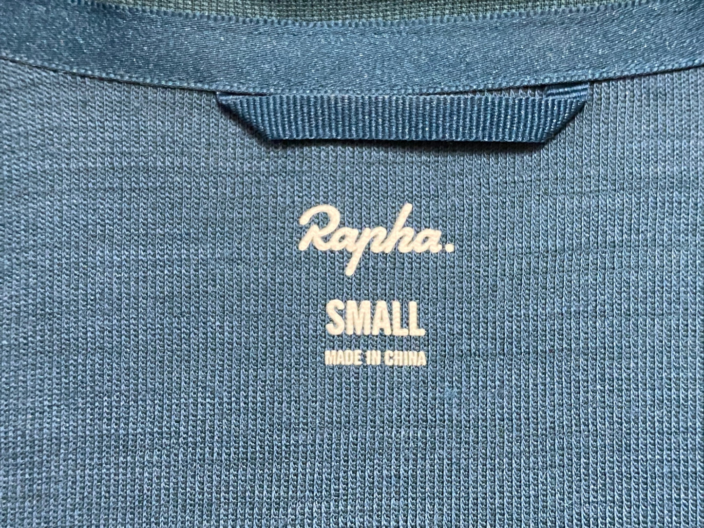 ID485 ラファ Rapha SHORT SLEEVE TRICOLOUR JERSEY 半袖 深緑 ターコイズ S