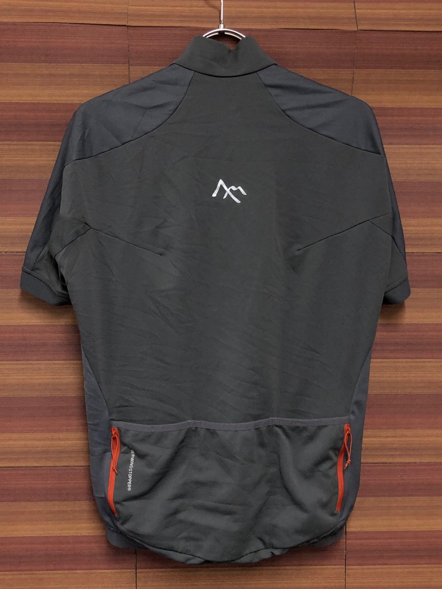 IQ502 セブンメッシュ 7MESH 半袖 サイクルジャージ グレー S/P GORE WINDSTOPPER