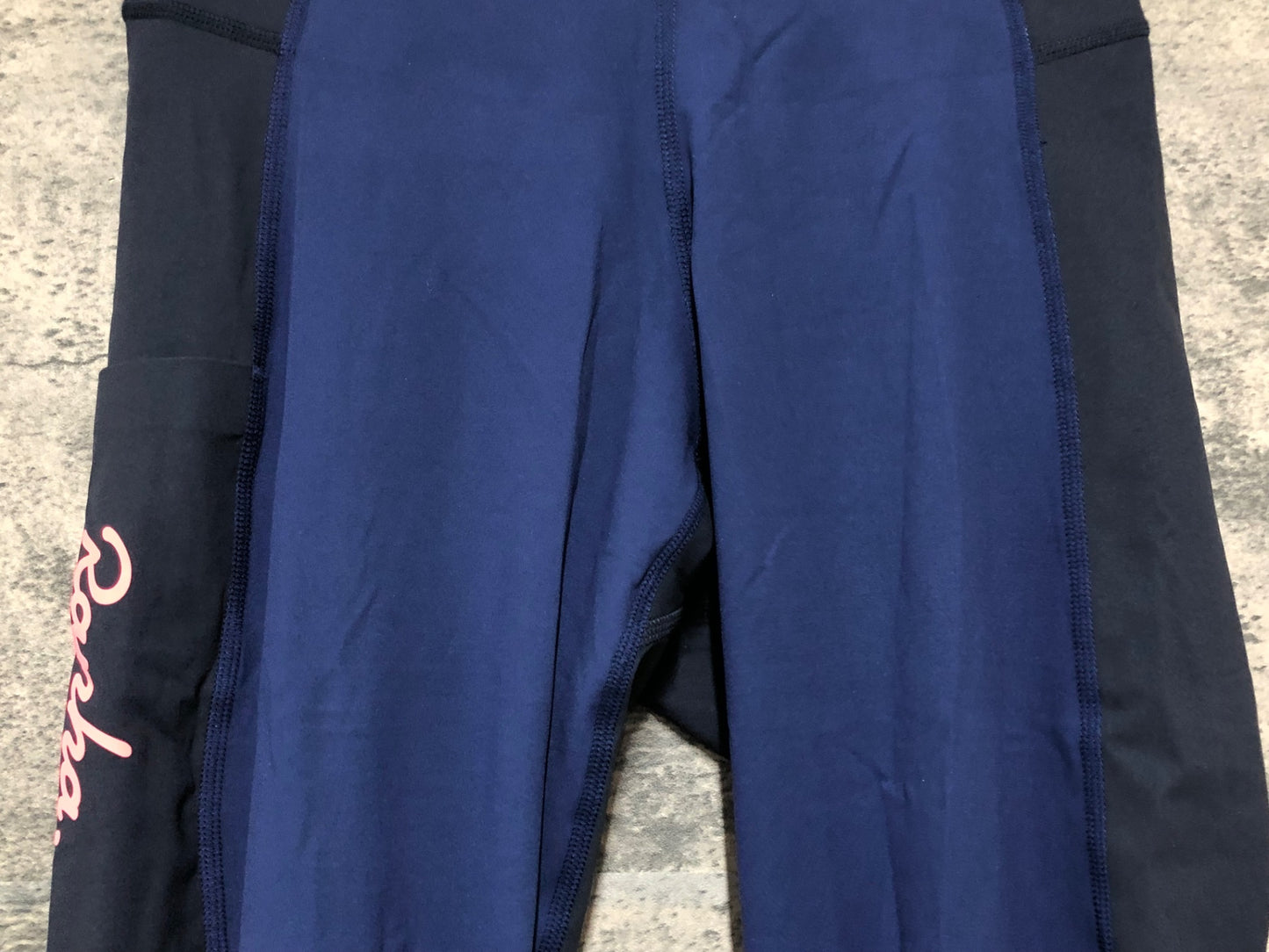 IT301 ラファ Rapha WOMEN'S COMMUTER LEGGINS 7/8 レーサータイツ 紺 黒 S