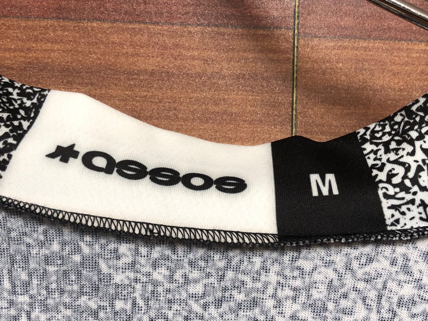 IJ805 アソス assos MILLE GT Jersey C2 EVO ZEUS 半袖サイクルジャージ 黒白 M