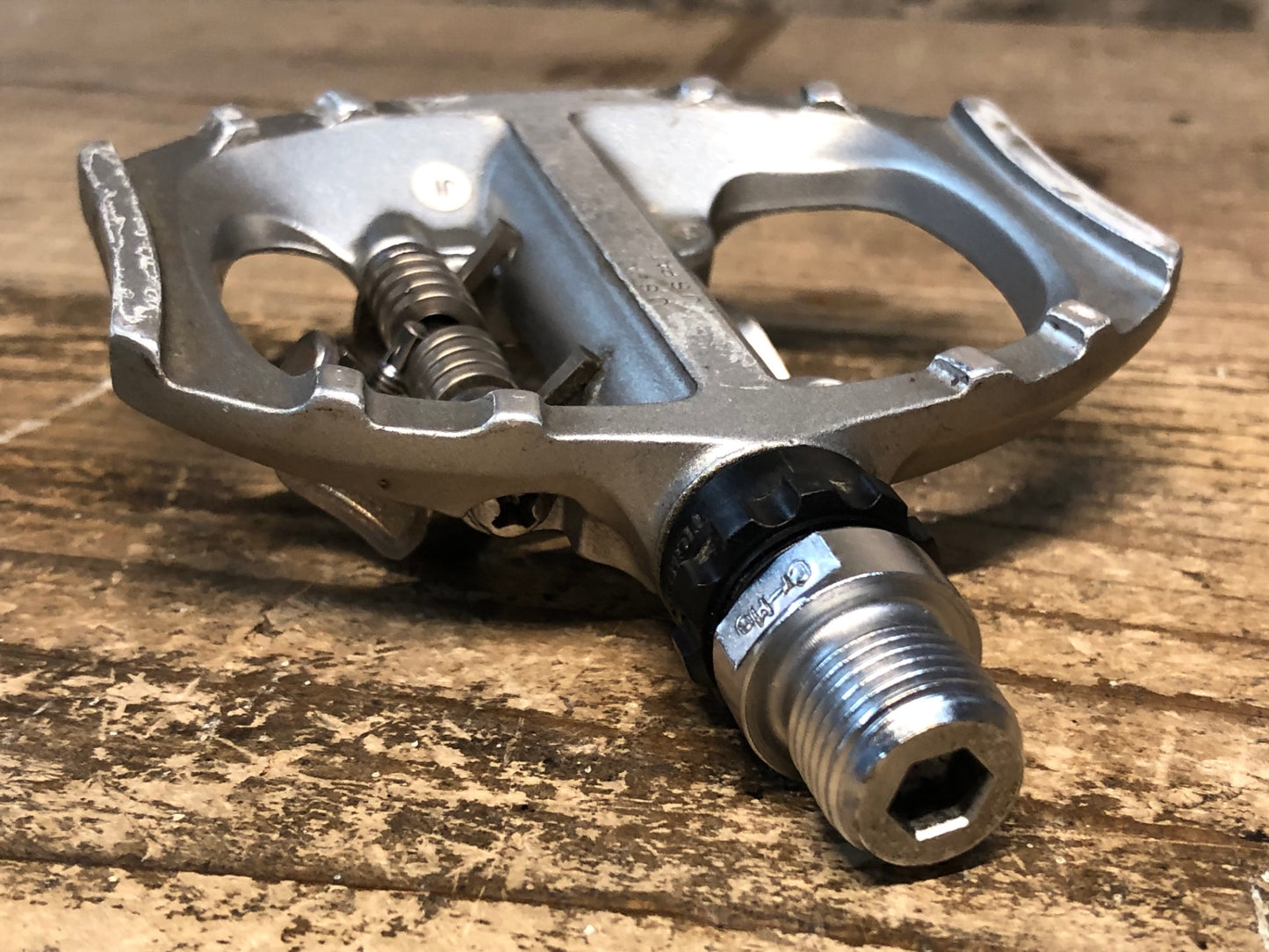 JA728 シマノ SHIMANO PD-A530 ビンディングペダル SPD 片面フラット シルバー