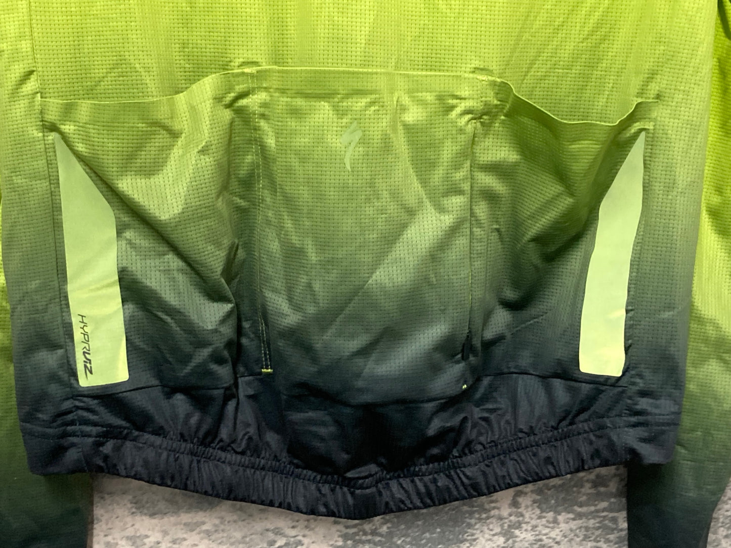 IW722 スペシャライズド SPECIALIZED SL AIR HyperViz 長袖 サイクルジャージ グリーン L