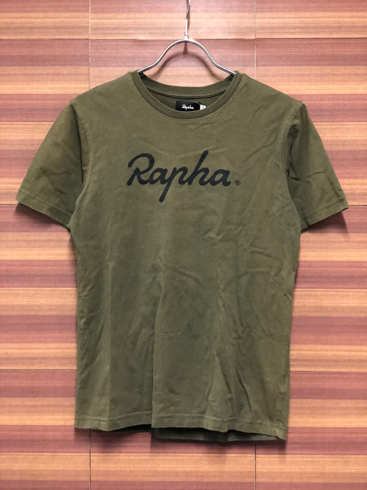 IN053 ラファ Rapha LOGO T-SHIRT 半袖 Tシャツ カーキ S