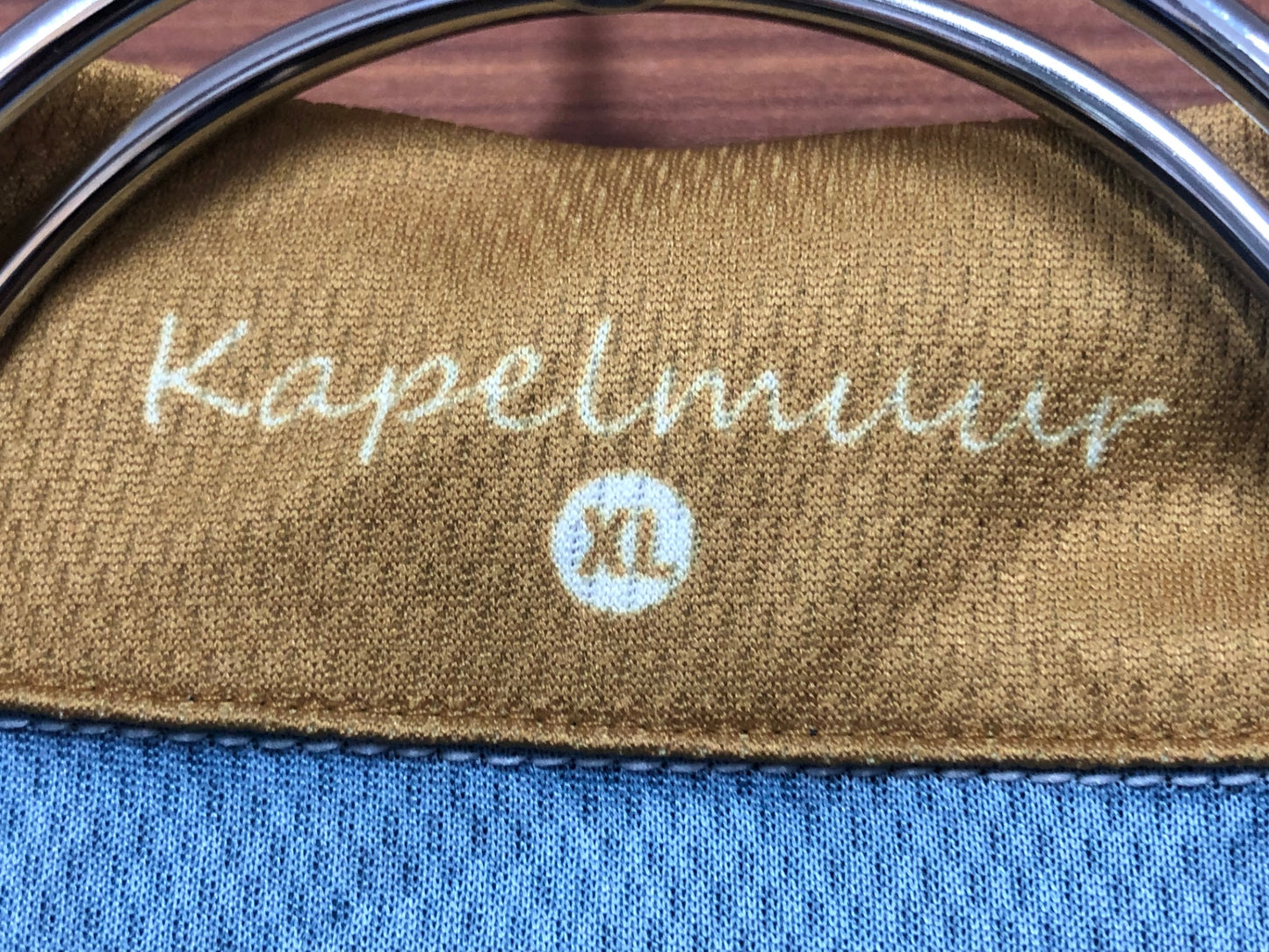 IQ840 カペルミュール KAPELMUU 半袖 サイクルジャージ 紺 XL