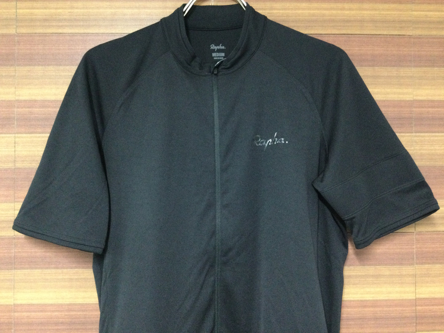 FX666 ラファ Rapha MENS ショートスリーブコアジャージ SHORT SLEEVE CORE JERSEY 半袖 サイクルジャージ M 黒