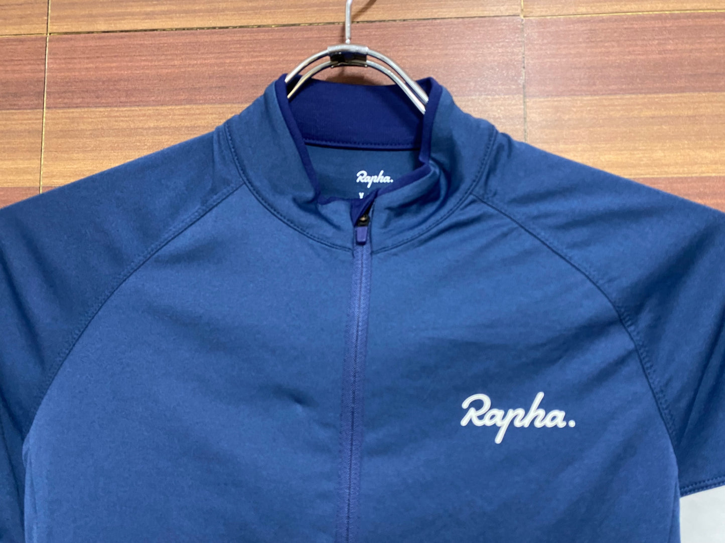 HV659 ラファ Rapha コアジャージ CORE JERSEY 半袖 ネイビー XS ※猫毛あり