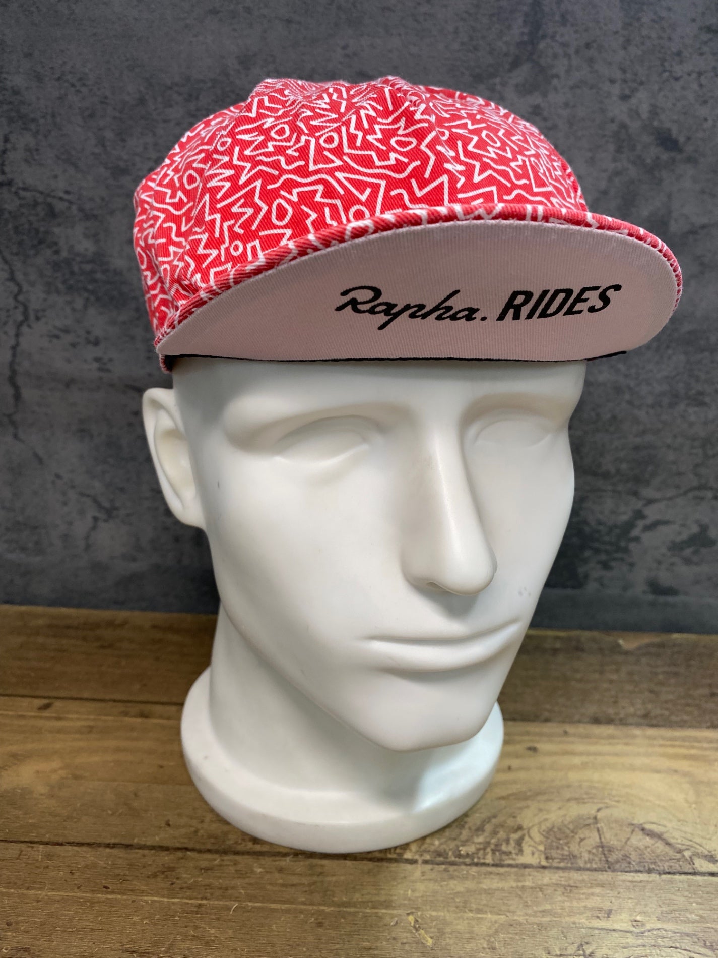 JB109 ラファ Rapha サイクルキャップ 赤 フリーサイズ