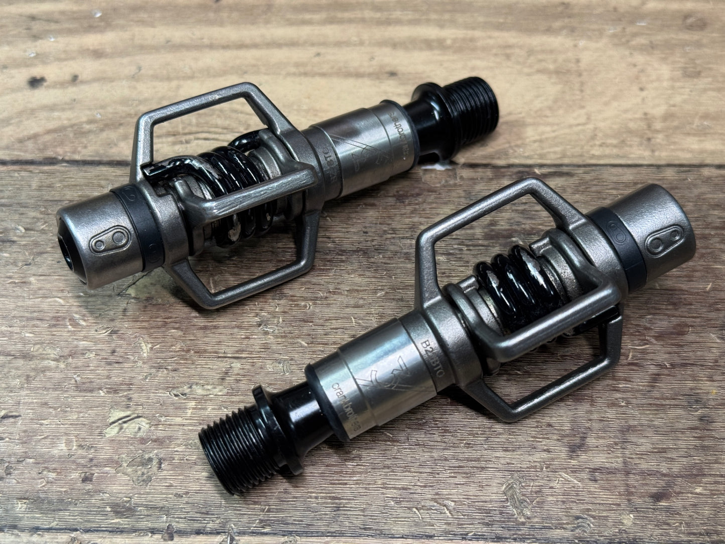 IC234 クランクブラザーズ crankbrothers エッグビーター EGG BEATER 3 ビンディングペダル 黒 クロモリシャフト