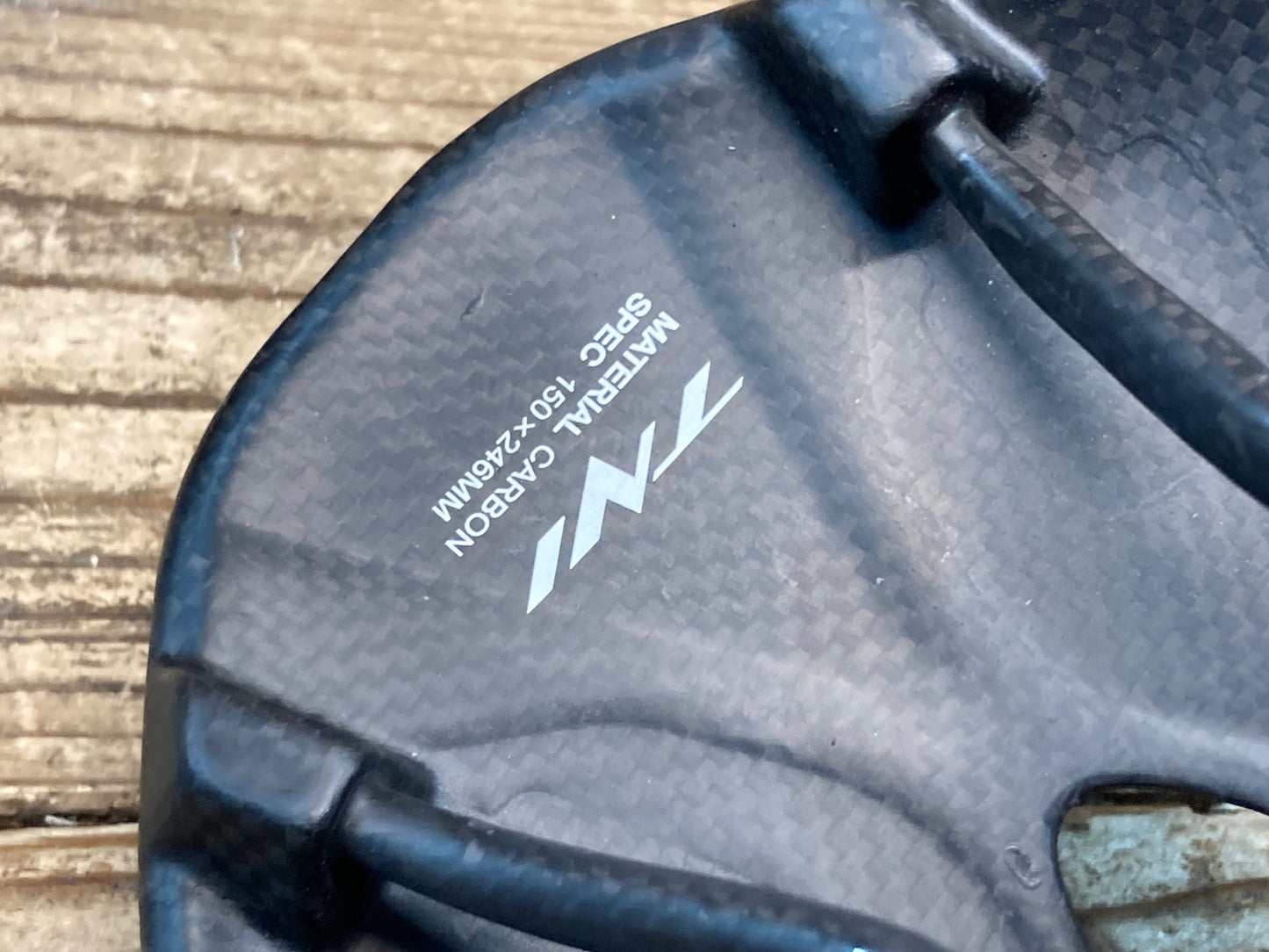 IZ279 TNi 3D printing Ⅱサドル 黒 カーボンレール 150mm ※座面破れあり