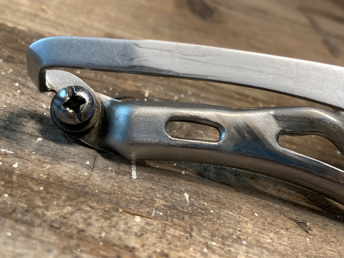 IO600 カンパニョーロ CAMPAGNOLO アテナ ATHENA フロントディレイラー シルバー バンド式 Φ35.0 2S