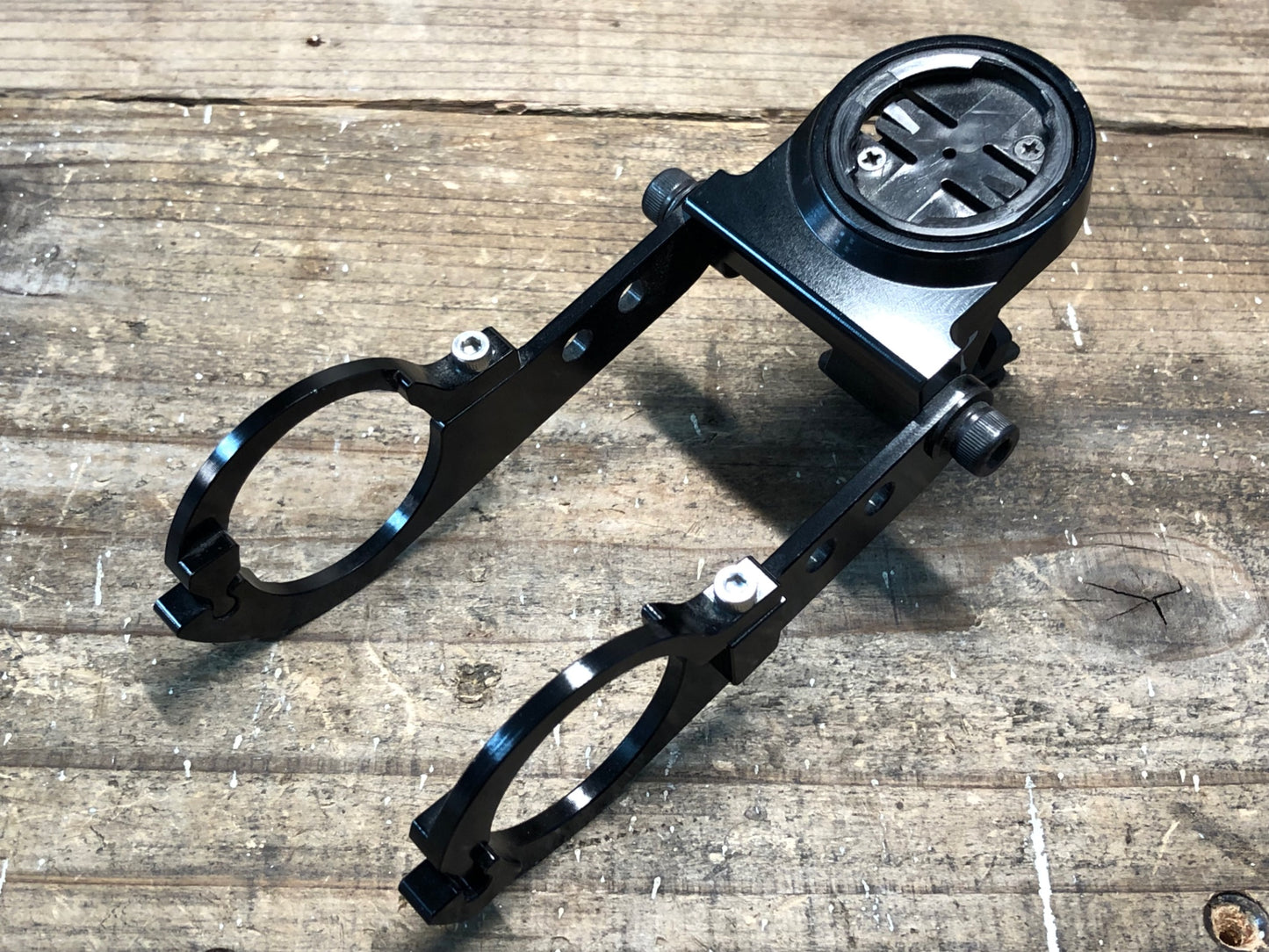 IQ410 レックマウント REC-MOUNTS サイコンマウント Φ31.8 両持ち ガーミン キャットアイライト用