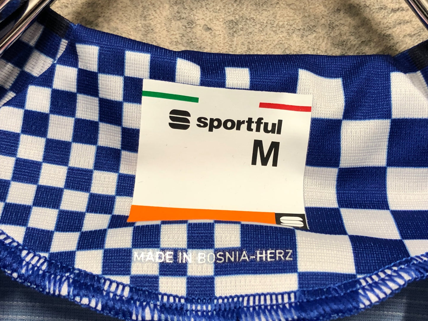 JA001 スポーツフル sportful 半袖 サイクルジャージ ネイビー M