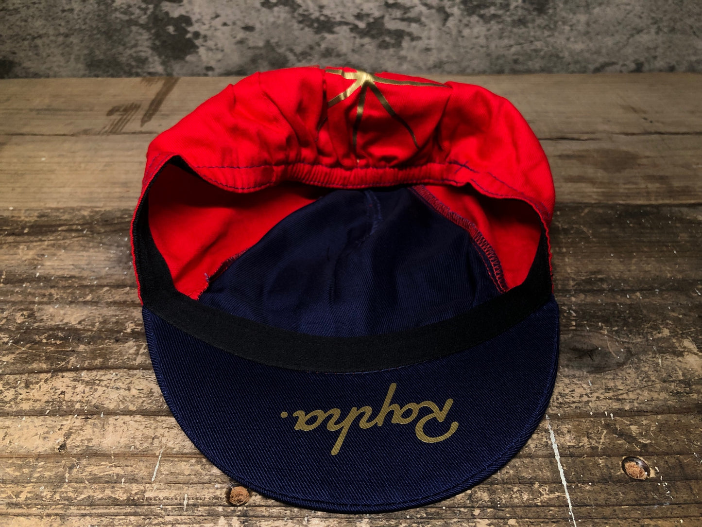 IW755 ラファ Rapha WIGGINS REPLICA CAP サイクルキャップ 赤 ネイビー ワンサイズ TEAM sky