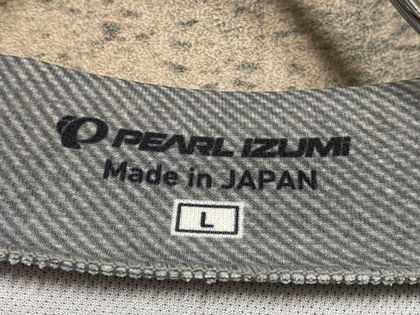 JC105 パールイズミ PEARL iZUMi 半袖 サイクルジャージ グレー L