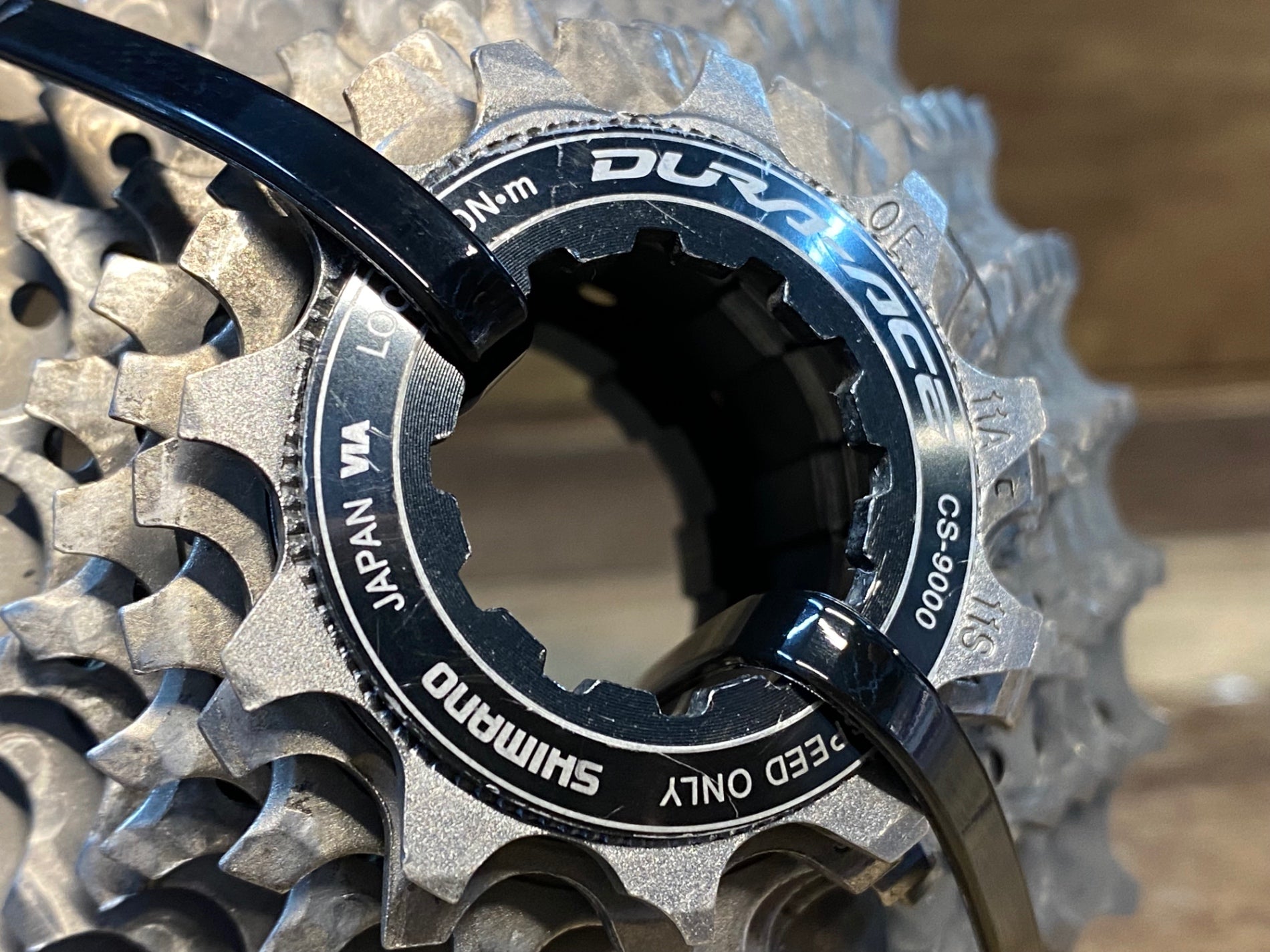 HT413 シマノ SHIMANO デュラエース DURA-ACE CS-9000 スプロケット 11-28T 11S 摩耗あり