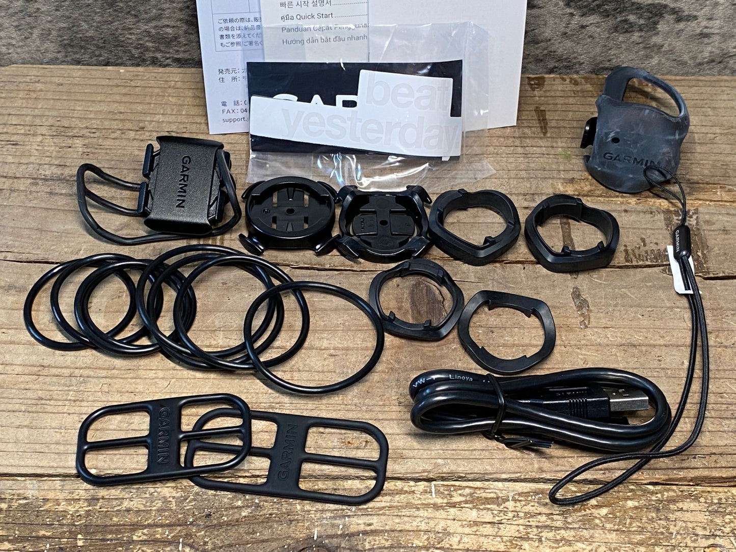 IW295 ガーミン GARMIN エッジ EDGE 130 PLUS サイクルコンピューター スピードケイデンスセンサー付属