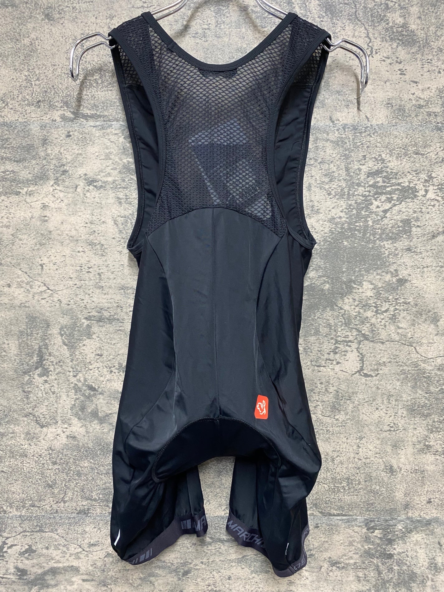 IX584 デマルキ De Marchi ビブショーツ 黒 S