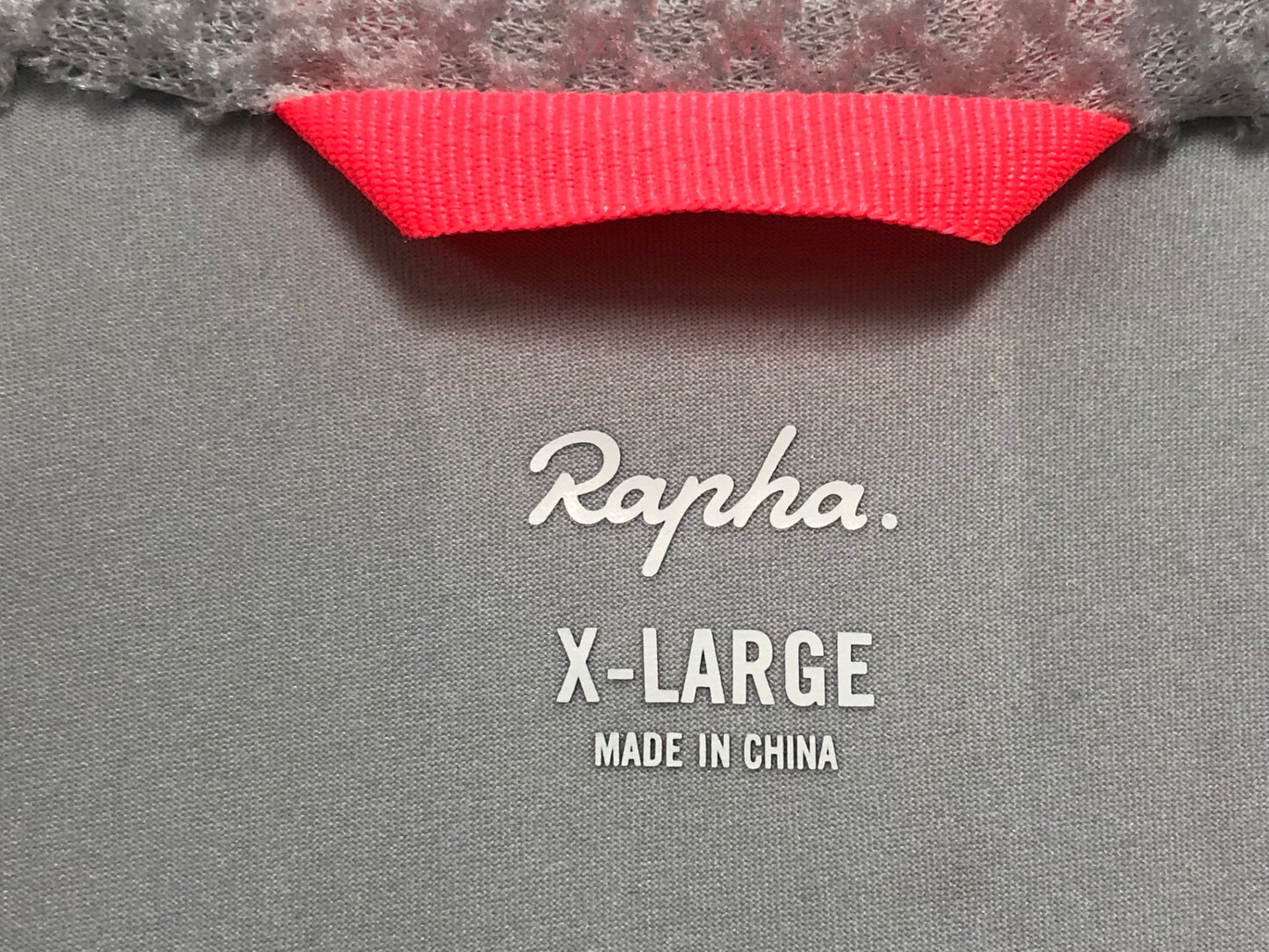 IK626 ラファ Rapha MENS BREVET INFINIUM LONG SLEEVE JERSEY 長袖 サイクルジャージ グレー XL 裏起毛