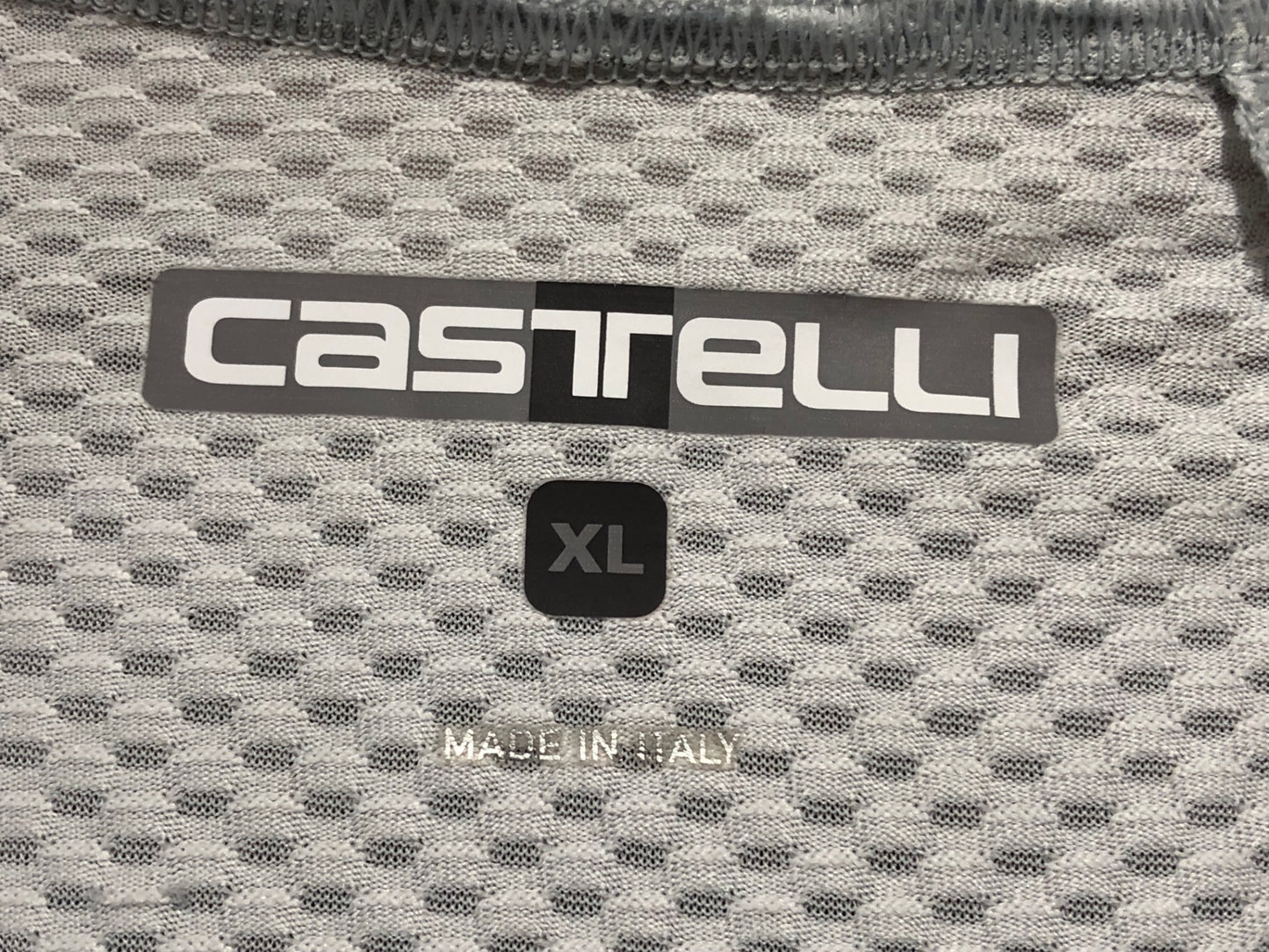 IH752 カステリ CASTELLI ROSSO CORSA 半袖 サイクルジャージ グレー XL