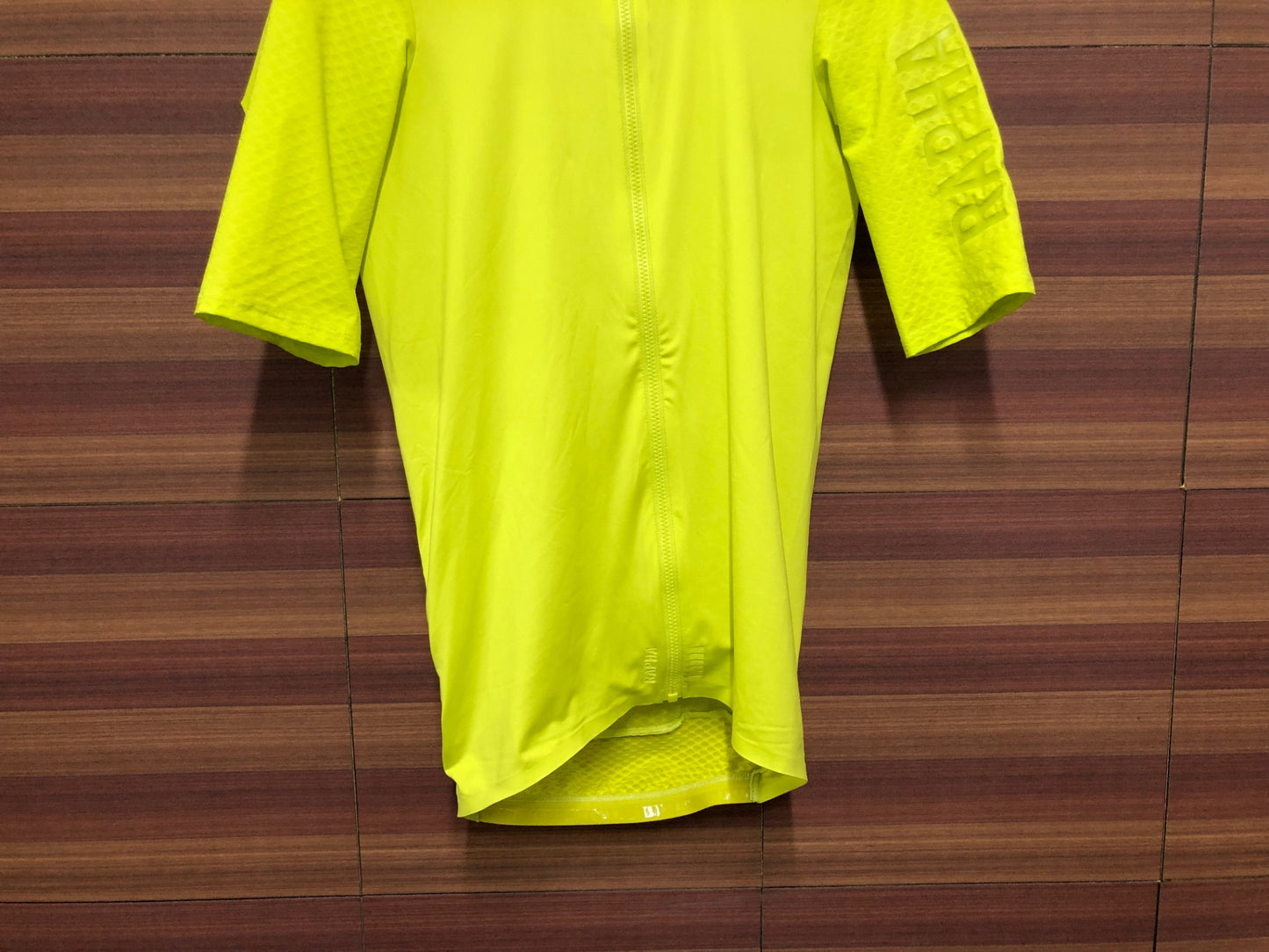 IL599 ラファ Rapha PRO TEAM SHORT SLEEVE AERO JERSEY 半袖 サイクルジャージ 黄色 S