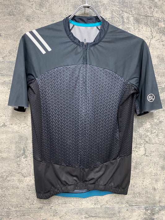 IZ497 バイシクルライン Bicycle Line 半袖サイクルジャージ 黒 L