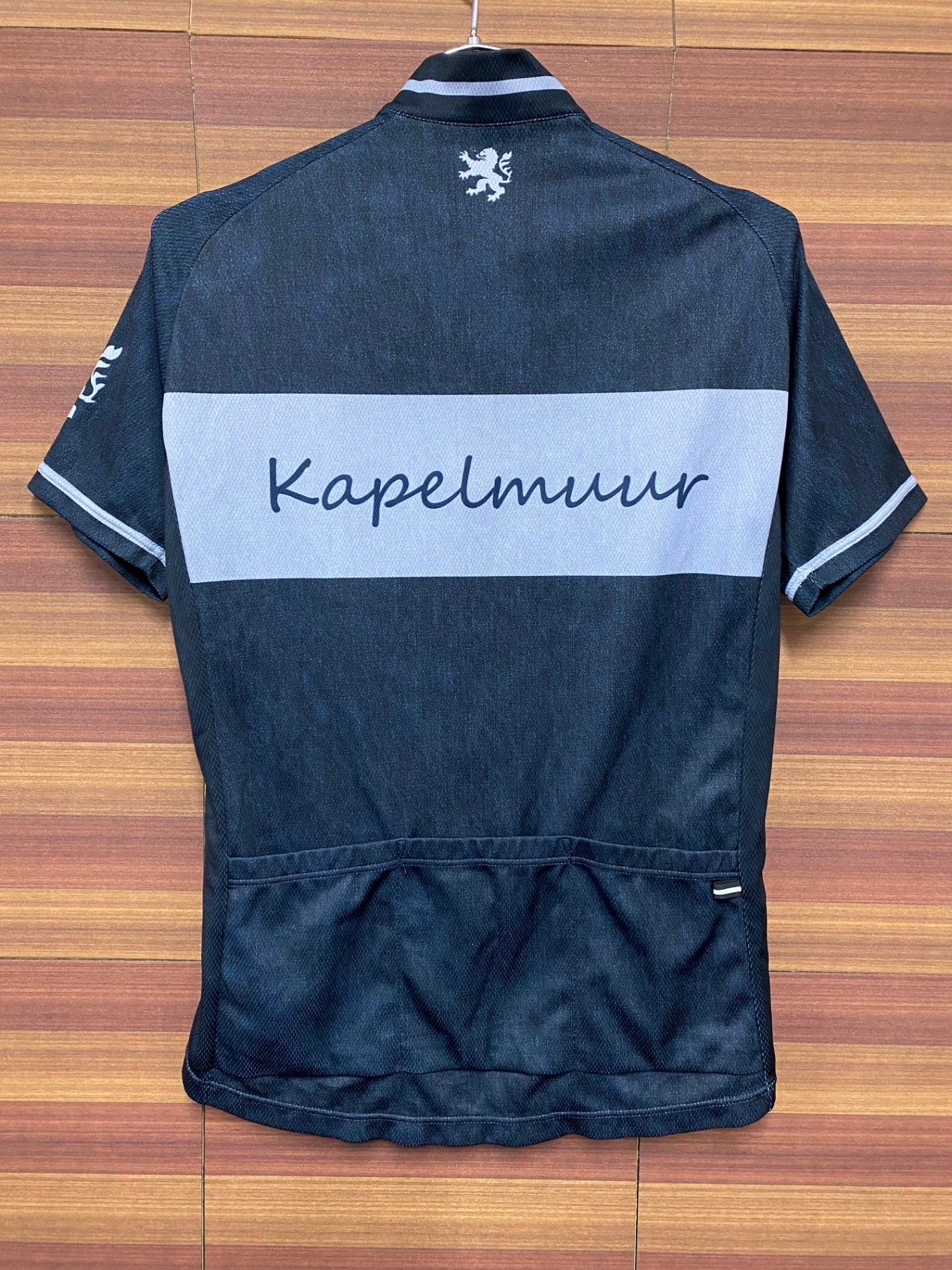 IM395 カペルミュール KAPELMUUR 半袖 サイクルジャージ 黒 グレー レディース M