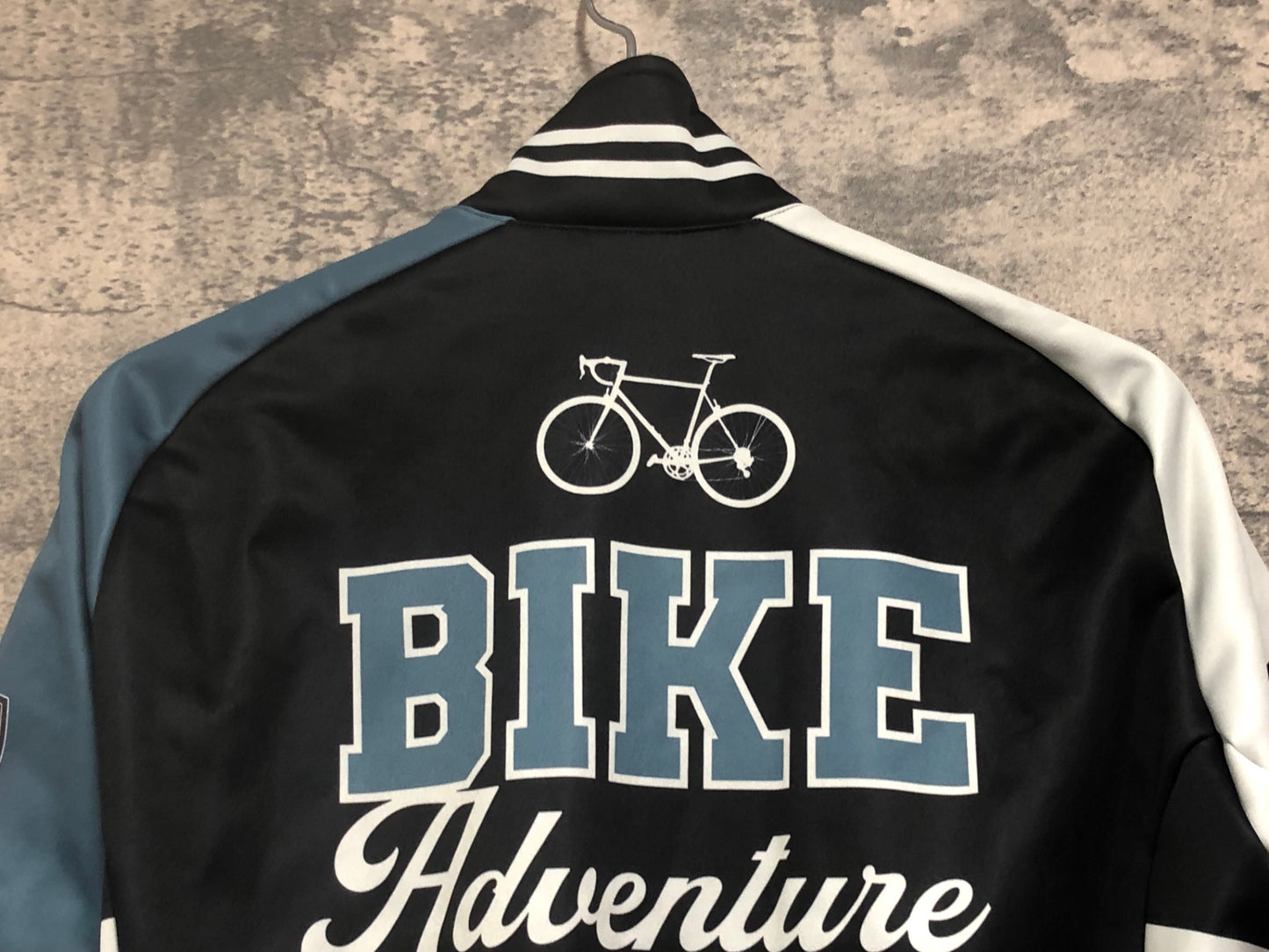 IV208 ジェッセージ GSG 長袖 サイクルジャケット 黒 白 M 裏起毛